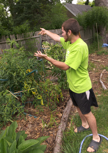 Charlie Zelhof keeps his permaculture ethos but also compromises with angry neighbors