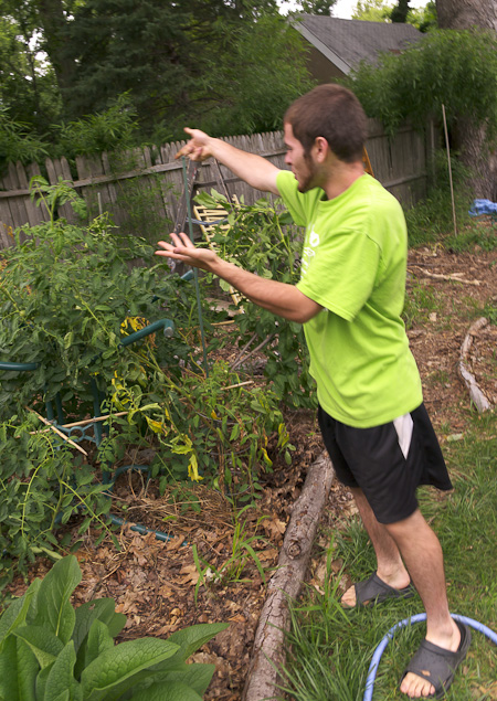Charlie Zelhof keeps his permaculture ethos but also compromises with angry neighbors Charlie Zelhof keeps his permaculture ethos but also compromises with angry neighbors