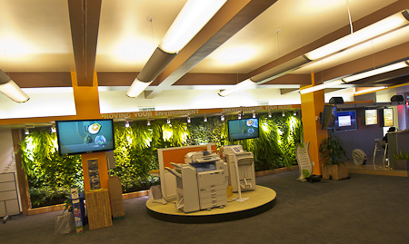 The Ricoh GreenWall The Ricoh Green Wall